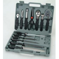 13-Piece Kitchen & Knife Set with Spoon / Scissors / Peeler in PVC Case